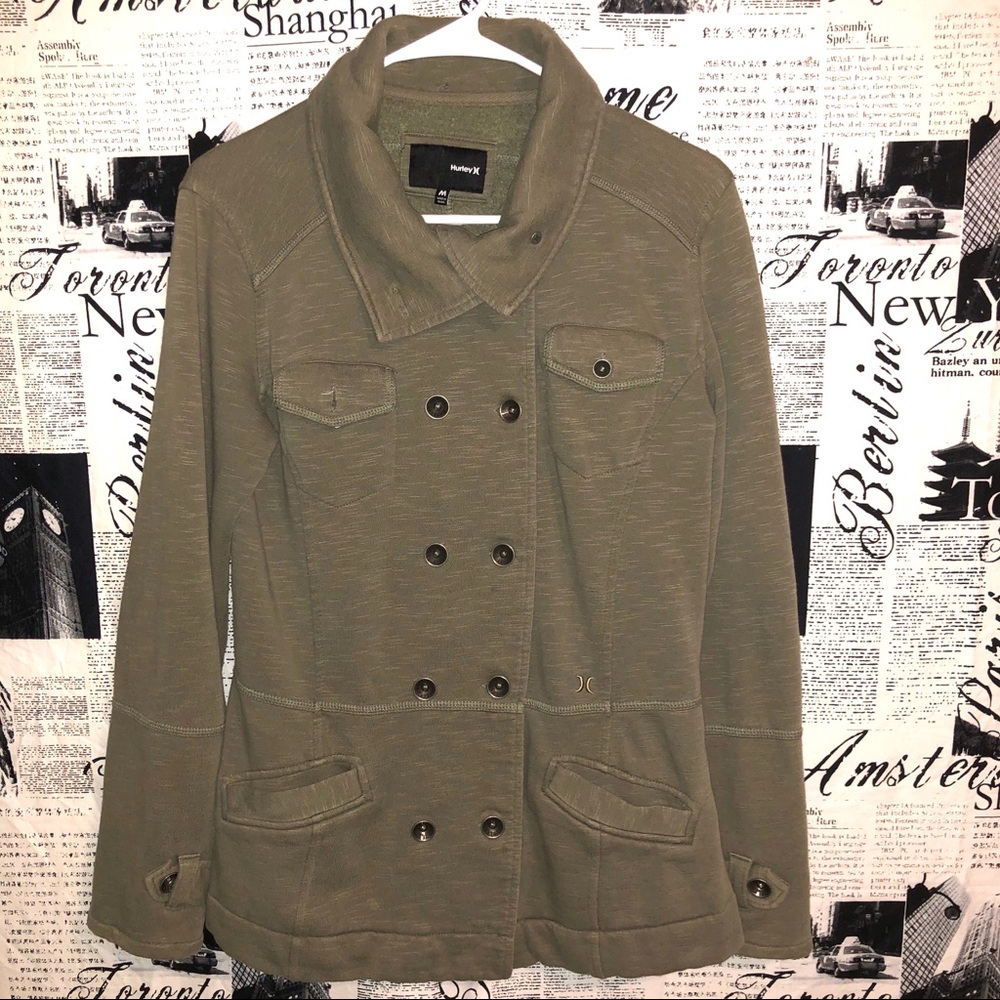 Olive Green Hurley Jacket